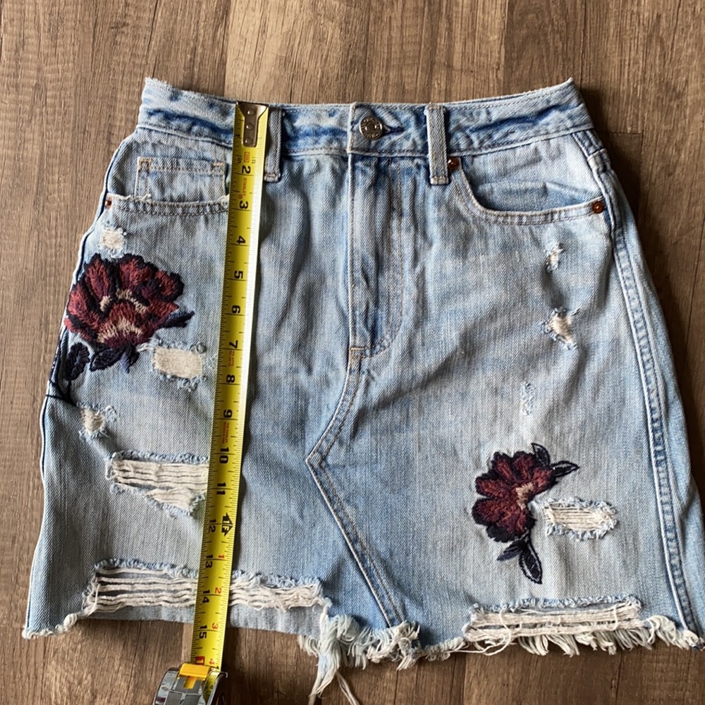 Abercrombie & Fitch mini skirt size 25 - Picture 10 of 11